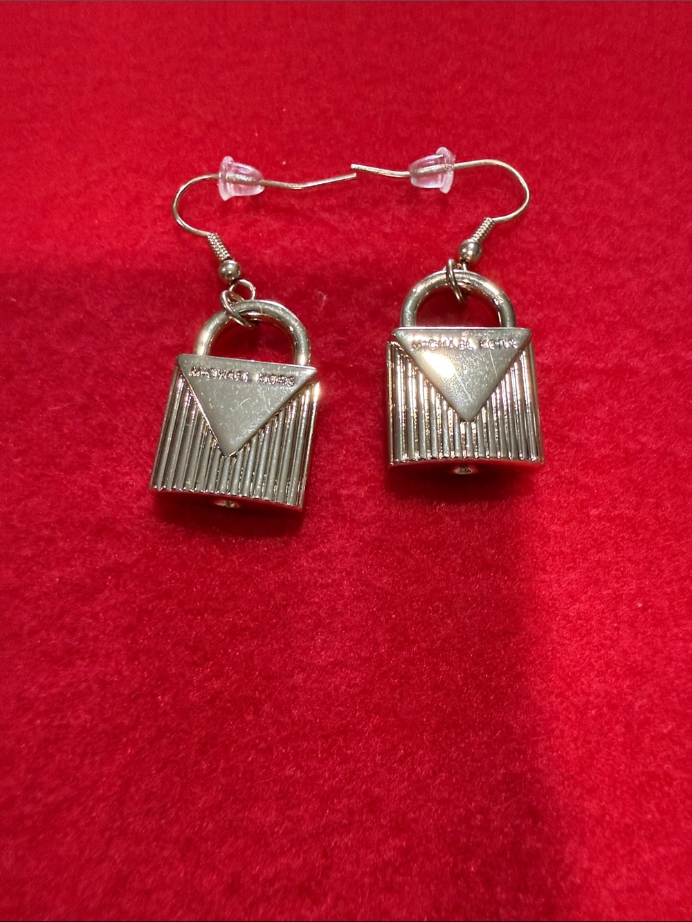 Michael Kors PadLock Earrings